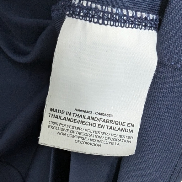 Nike Golf Polo Men's Blue Medium Short Sleeve Dri Fit - Picture 6 of 8